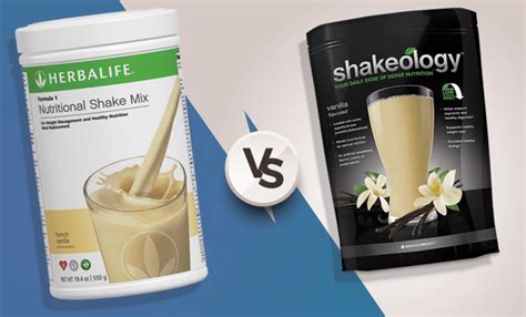 herbalife vs shakeology